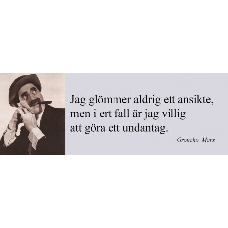 Magnet/Jag glömmer aldrig ett